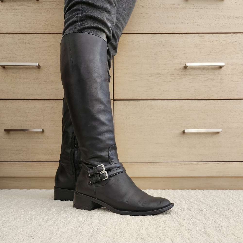 Cole Haan Tall Leather Boots Size 7.5